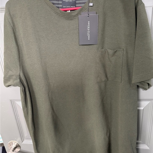 Denim & Flower Other - Olive Green Men's Shirt